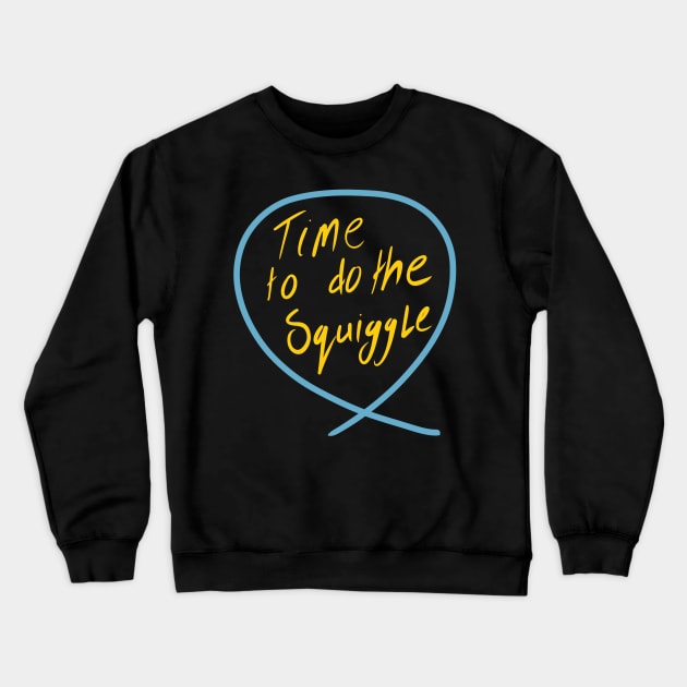 Time to do the squiggle Crewneck Sweatshirt by stephenignacio